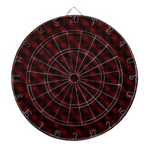 Vintages, rotes Velvet-Wallpaper - Abstraktes Desi Dartscheibe