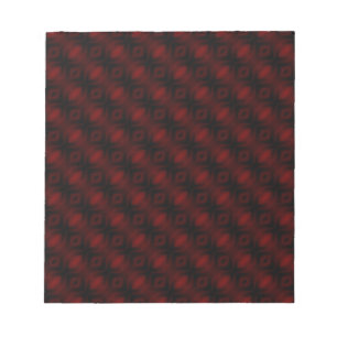 Vintages, rotes Velvet-Wallpaper - Abstraktes Desi Notizblock