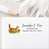 Vintages Rotfüßer-Niedliches Waldtier (Insitu)