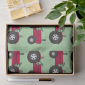 Vintages Rottraktorpapier Seidenpapier (Geschenk)