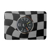 Vintages Round-Analog-Auto-Tachometer Badematte (Vorderseite)