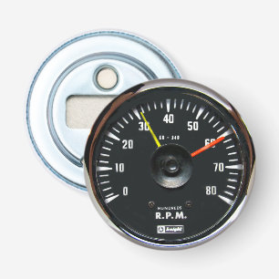 Vintages Round-Analog-Auto-Tachometer Flaschenöffner