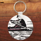 VINTAGES ROWING SCHLÜSSELANHÄNGER (Vorderseite)