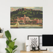 Vintages Royal Hawaiian Travel Poster (Heimbüro)