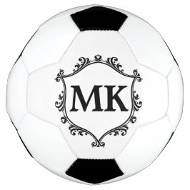 Vintages Royal Schild personalisierter Name Monogr Fußball