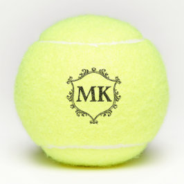 Vintages Royal Schild personalisierter Name Monogr Tennisbälle
