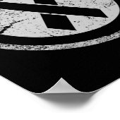 Vintages Rsd Crps-Bewusstsein Poster (Ecke)