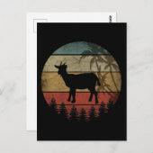 VINTAGES RÜCKZIEGEL POSTKARTE (Vorne/Hinten)