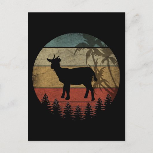 VINTAGES RÜCKZIEGEL POSTKARTE (Vorderseite)