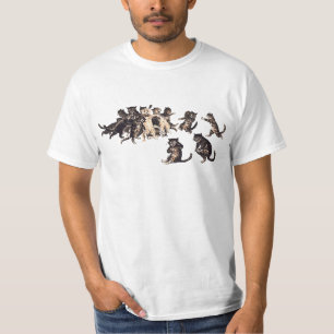 Vintages Rugby-Spielzeug T-Shirt