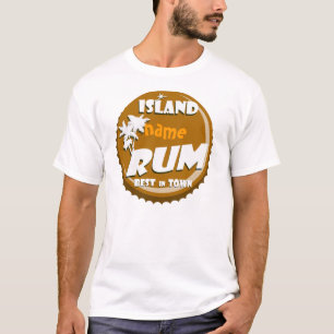 Vintages Rum-Zeichen T-Shirt