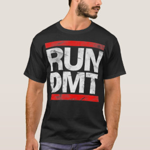 Vintages RUN DMT-Party im Stil der 90er Jahre T-Shirt
