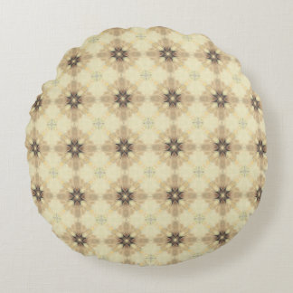Vintages Rundkissen für Sunburgs - Zeitloser Charm Rundes Kissen