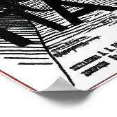 Vintages Russisches Werbeplakat. Spider Poster (Ecke)