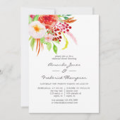 Vintages rustikales Charm Probe Dinner Einladung (Vorderseite)