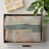 Vintages rustikales Dekopulationspapier Seidenpapier (Geschenk)