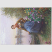 Vintages Rustikales Dekoupage Tissue Seidenpapier (Vorderseite)