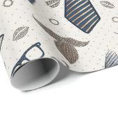 Vintages rustikales Kindergeschenk Geschenkpapier (Rolleneckpunkt)