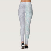 Vintages rustikales Muster Yoga Trendy Leggings (Rückseite)