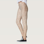 Vintages rustikales Muster Yoga Trendy Leggings (Links)