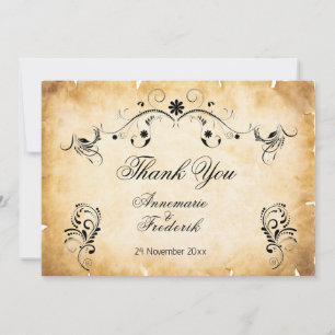 Vintages rustikales Pergament