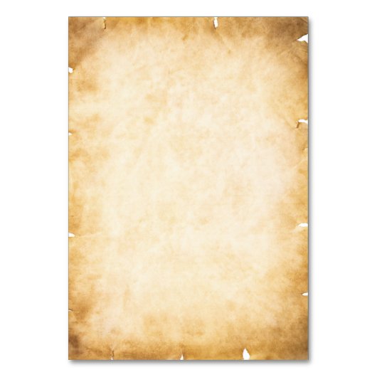 Vintages Rustikales Schwarzes Blüh Tischnummer (Rückseite)