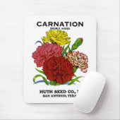 Vintages Saatgut Mousepad (Mit Mouse)