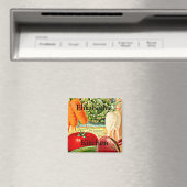 Vintages Saatgut Packet Gemüse personalisieren Sie Magnet (In Situ (Geschirrspüler))