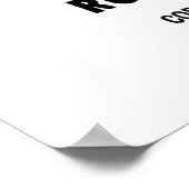 Vintages Saatgut Poster (Ecke)