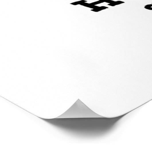 Vintages Saatgut Poster (Ecke)