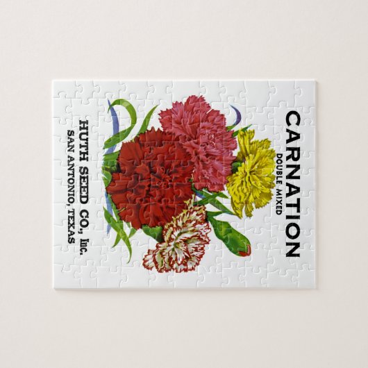 Vintages Saatgut Puzzle (Horizontal)