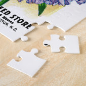 Vintages Saatgut Puzzle (Seite)