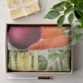 Vintages Saatgut  Seidenpapier (Geschenk)