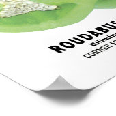 Vintages Saatgut von Pepper Poster (Ecke)