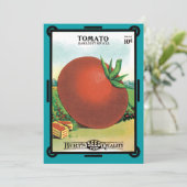 Vintages Saatgutpackungs-Label Art, Burt's Seed To (Stehend Vorderseite)