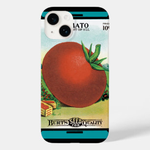 Vintages Saatgutpackungs-Label Art, Burt's Seed To Case-Mate iPhone 14 Hülle