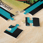 Vintages Saatgutpackungs-Label Art, Burt's Seed To Puzzle (Seite)