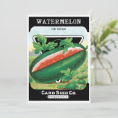 Vintages Saatgutpackungs-Label Kunst, Dichtung und (Stehend Vorderseite)