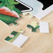 Vintages Saatgutpackungs-Label Kunst, Dichtung und Puzzle (Seite)