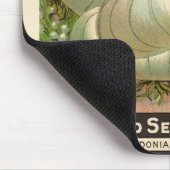 Vintages Saatgutpackungslabel "Best Western Union Mousepad (Ecke)