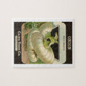 Vintages Saatgutpackungslabel "Best Western Union Puzzle (Horizontal)