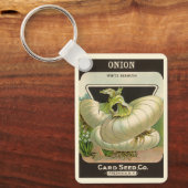 Vintages Saatgutpackungslabel "Best Western Union Schlüsselanhänger (Vorderseite)