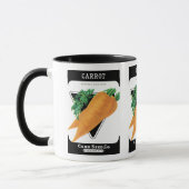 Vintages Saatgutverpackungslabel Art, Danvers Carr Tasse (Links)