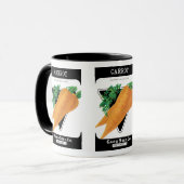 Vintages Saatgutverpackungslabel Art, Danvers Carr Tasse (Vorderseite Links)