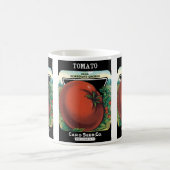 Vintages Saatgutverpackungslabel Art, Tomato Pomod Kaffeetasse (Mittel)