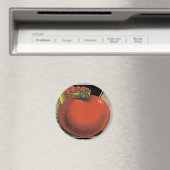 Vintages Saatgutverpackungslabel Art, Tomato Pomod Magnet (In Situ (Geschirrspüler))