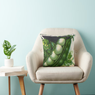 Vintages Saatgutverpackungsmaterial Art, Pole Lima Kissen