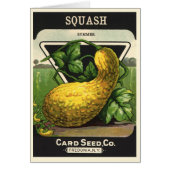 Vintages Saatpacketikett (Vorne)