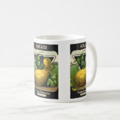 Vintages Saatpacketikett Kaffeetasse (VorderseiteRechts)