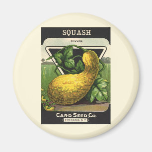 Vintages Saatpacketikett Magnet